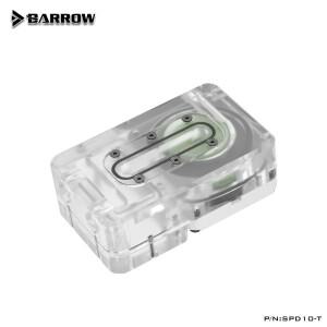 배로우 DC12V 10W PWM 워터 쿨러 ITX 케이스 용 통합 펌프 탱크 미니 저수지 쿨링 시스템 SPD10-T