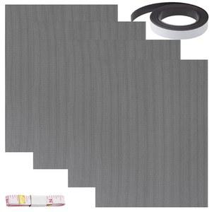 DAOKAI DIY PC 케이스 더스트 메시 컴퓨터 4팩 스트립 필터 마그네틱 커버 그릴 400X300MM 필터 고밀도 쿨러 스크린 쿨러 방진 프레임