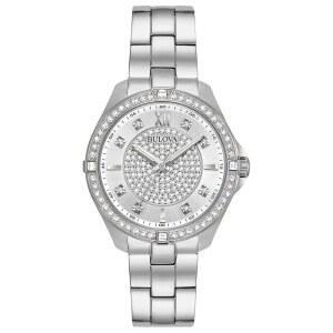Bulova 드레스 여성용 손목시계 모델 96L236