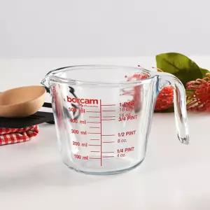 파사바체 보르캠 계량컵 500ml 제과 제빵 손잡이 홈베이킹 요리용 조리용 눈금 계량용 킹컵