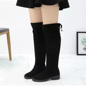[룽스_62]기모 롱부츠 따뜻한 오버니 싸이하이부츠 털안감