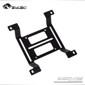 냉각수 탱크 펌프용 Bykski 금속 브래킷 수냉식 라디에이터 12cm 팬홀 위치 120X120X15mm B-BKT-105