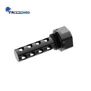FREEZEMOD-PC 수냉식 냉각기 외부 에어 트랩 포함, 기포 방지 PC 부품, PJ-PPQC