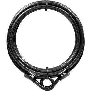 MARQUE 스틸 케이블 10MM 8인치 두께 루프 2M 15피트 30피트 7피트 1M 자물쇠 브레이드 디스크 엔드 또는 케이블 6M 20피트 1M 20피트 포함 비닐 4피트 이중 코팅 1M 잠금용 밀봉