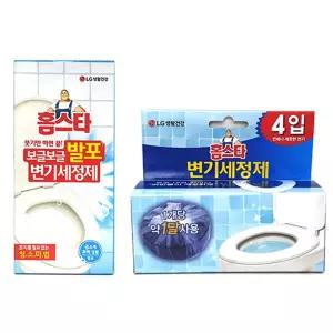 쿨샵 홈 스타 발포 변기세정제 욕실 청소용품주방세제 세탁 거품 설겆이 액체 일반기 드럼기 가루 섬유유연