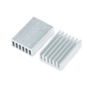 10 개 20*14*6mm 알루미늄 방열판 라디에이터 냉각 전자 칩 IC LED 컴퓨터