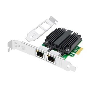 인텔 I226-V 칩 PCI-E X1 2.5G 네트워크 지원 /2022 /10/11 RJ45 Windows LAN Server 기가비트 /Windows 카드 이더넷 어댑터