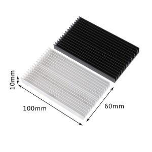LED IC 칩 쿨러 전자 부품 라디에이터용 100MM 알루미늄 합금 히트싱크 냉각 패드