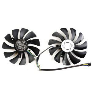 새로운 85MM HA9010H12F 4핀 쿨러 교체용 OC 1060 100 GTX1060 P106 GTX P106 카드 GTX960 MSI 6G 그래픽 960