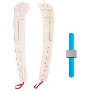 LAVANDEFORM 스케일 드레스 재봉용 부드러운 여성 긴소매 고정 마네킹 완전 사이즈 가능 드레이핑 원단 1쌍 60CM 바느질