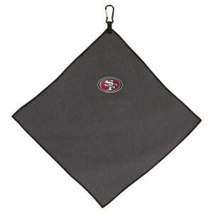 팀 노력 49ers 골프 극세사 x 샌프란시스코 15인치 타월