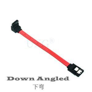 빨간색 짧은 SATA 케이블, 직렬 라인 DVD-ROM HDD SSD 데이터 2.5, 3.5 인치 코드 와이어, 10cm