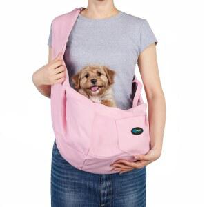 OWNPETS 핑크 반려동물 슬링 캐리어 가방 10 15파운드 고양이 개 착용 편안하고 가능하