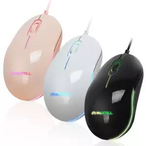 맥스틸 USB 마우스 유선 무소음 MO-M101U 저소음 노트북 컴퓨터 사무실 가성비 소형 사무용