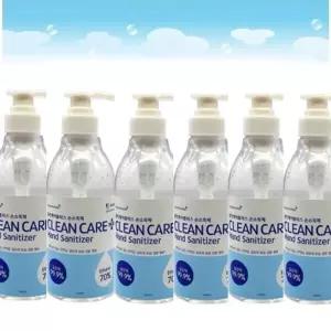 클린케어플러스 손소독겔 타입 6개 소독제 500ml제 세정제 가정용제 가정용 업소용제 업소용 소독