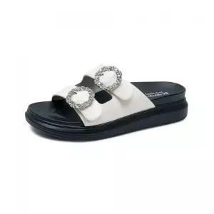 BEARPAW GRETA 슬리퍼 아이보리 (K2741030QB-W)
