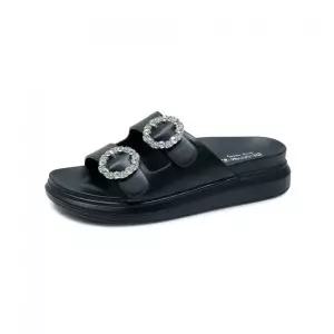 BEARPAW GRETA 슬리퍼 블랙 (K2741001QB-W)