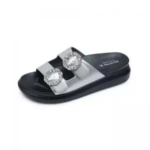 BEARPAW GRETA 슬리퍼 실버 (K2741016QB-W)