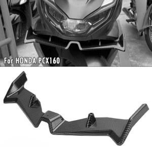 PCX 125 부리 프론트 코 윙렛 공기 확장 페어링 스포일러 역학 커버