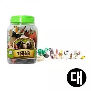 키즈인 가축의세계 (대)동물완구 장난감 놀이 모형 세트 학습용 교육용