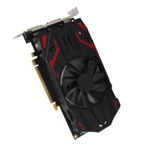SANPYL 550TI 게이밍 그래픽 카드 4GB DVI EXPRESS2 PC VGA 컴퓨터 GPU PCI 포함 냉각 GDDR5 128비트 비디오 단일