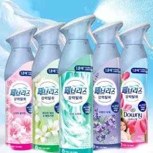페브리즈 강력 공기탈취제 스프레이 165g 냄새제거 실내 화장실 반려견 생선 고기 중화 음식 신발장 옷장