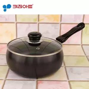 키친아트 쥬노블랙 경질냄비 20cm 편수