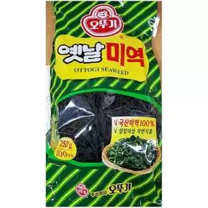 건미역 오뚜기 250g 마른 미역 가정 업소용 식당용