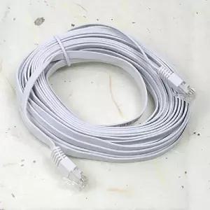Coms 랜케이블(CAT6 Direct 플랫형) 10M 다이렉트 랜선 LAN RJ45LAN 렌케이 렌선 LAN캐이 인터넷