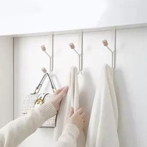벽걸이 옷걸이 행거 헹거 수건 모자 가방 후크도어 도어랙 문옷 후크 다용도 걸이 문훅