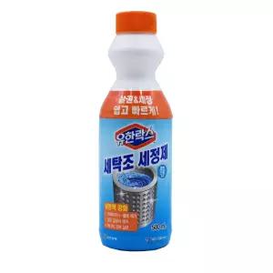 유한 세탁조 세정제 일반 드럼 겸용 500ml 용기세크리너 세클리너 세세정 세제 세청소 세세척 세크리너 세