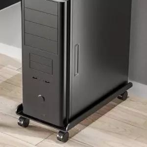 PC받침대 이동식 데스크탑 컴퓨터 본체 선반 데스크 거치대 PC 다이