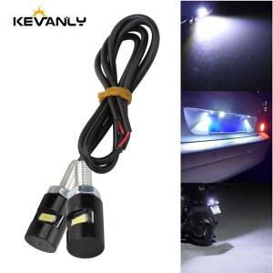 오토바이라이트 2PSC 5W 독수리 램프 LED 차량용 DRL SMD 번호 자동 나사 번호판 12V 꼬리 오토바이 트럭 볼트