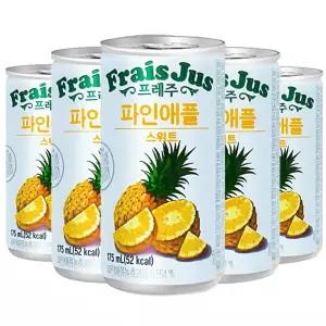 일화 프레주 스위트 파인 175mlx30캔스 파인스 애플스 과일스 착즙스 쥬스 음료 음료수