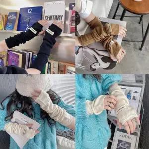 [룽스_62]패치 겨울워머 손토시 암워머 롱 겨울