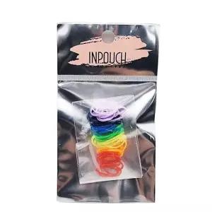 [룽스_62]머리끈 소 머리고무줄 50p 칼라고무 대용량머리끈