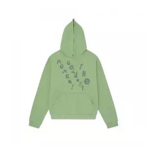 브랜드정품 THE COLDEST MOMENT TCM diagonal hoodie (green) 162627