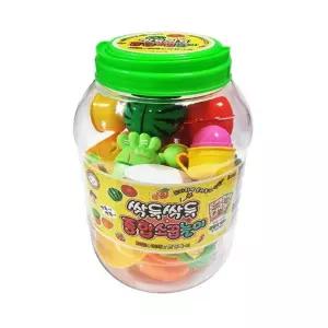 sg new 별토끼 종합 소꿉 놀이주방장난감 만들기 키친 역할 과일야채 어린이 썰기 자르기