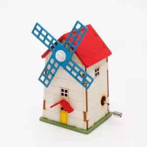 영공방 오르골만들기 DIY 수동 풍차 (YM86215)어린이만들기재료 DIY키트 선물 장식품 나무 소품 만들기 조
