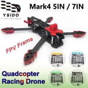 Mark4 5인치 FPV 탄소 섬유 프레임 225mm 휠베이스 5mm 암 RC 쿼드콥터 레이싱 드론용 프리스타일 장거리 프레임