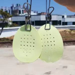 [룽스_62]라텍스 물집방지 깔창 앞꿈치패드 구두 2P