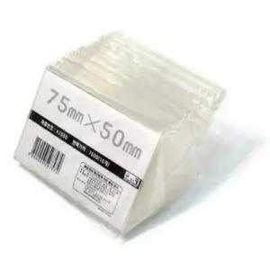 쇼케이스 75X50 단면 10개입 (7757)투명 아크릴 명찰꽂이 진열대 카페메뉴