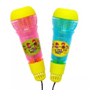 아이돌 LED 에코마이크 4개장난감 완구 멜로디 작동