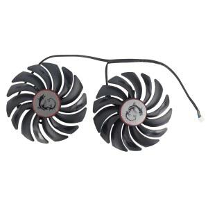 95MM 비디오 카드 교체용 MSI GTX 5600 570 GAMING 580 그래픽 게이밍 1070 XT 냉각 RX 1080 TI 5700