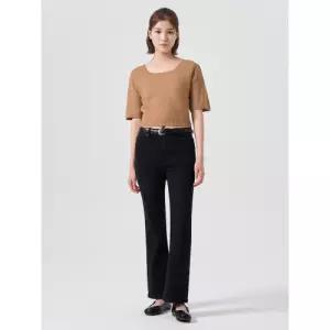 에잇세컨즈 중기장 부츠컷 데님 블랙 (324821LP15) 데님팬츠 청바지 15 4323874