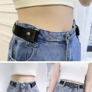 [룽스_62]무압박 매직 버클프리벨트 캐쥬얼 허리띠 허리 벨