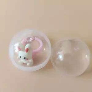 투명 캡슐 32mm 30개 경품 이벤트 플라스틱 뽑기 미니 원형 공캡슐 놀이 게임