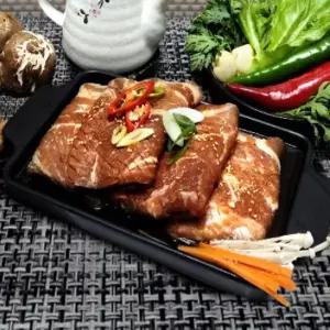 VYF 수제 돼지갈비 (4kg 10대) 대용량 왕구이구이용돼지고기 양념고기 고기구이 양념육