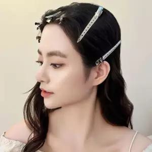[룽스_62]업스타일 고정 메탈 헤어집게 잔머리 집게핀(대)