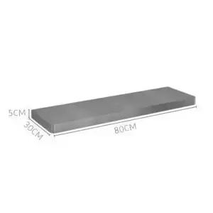 벽걸이선반 무지주 벽선반 매장용 무타공 벽면 길이60x폭20x높이8cm 수납